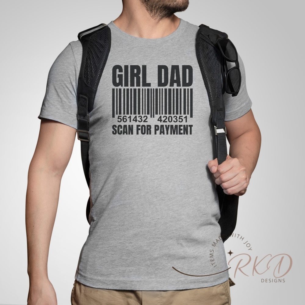 Fathers Day TShirt, Girl Dad Shirt